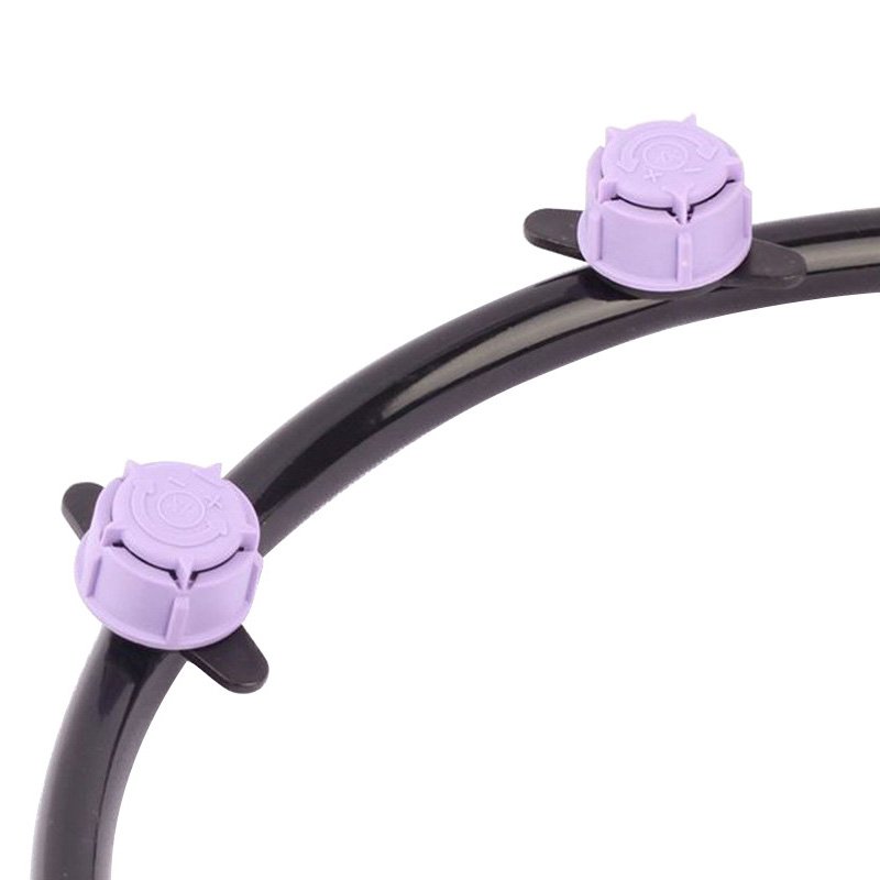 5 hole purple Irrigation Dripper