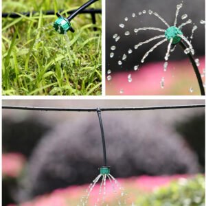 Green 8 Holes Irrigation Dripper