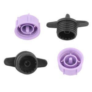 5 hole purple Irrigation Dripper