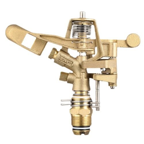 Garden lawn 3/4 inch Double outlet copper rocker arm sprinkler