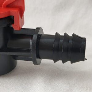 Red Handle Valve Connects