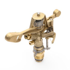 Garden lawn 3/4 inch Double outlet copper rocker arm sprinkler