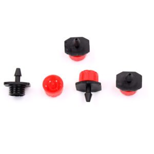 Red 8 Holes Irrigation Dripper