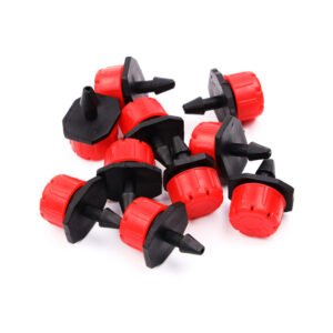 Red 8 Holes Irrigation Dripper