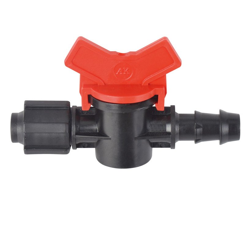 Red Handle Valve Connects