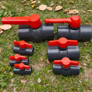 Socket pvc ball valve