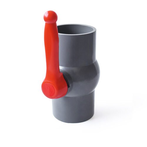 Socket pvc ball valve