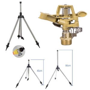 8102B-2 3/4 Inch Zinc Alloy Garden Lawn Rocker Arm Irrigation Nozzle Water Spray