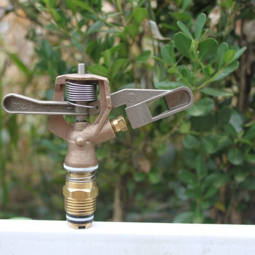 1/2 Inch Full-Automatic Single Nozzle Copper Rocker Arm Irrigation  Sprinklers