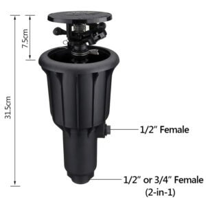 360 Degree Adjustable Pop up Sprinklers for Plot Soccer Golf Course Sprinklers