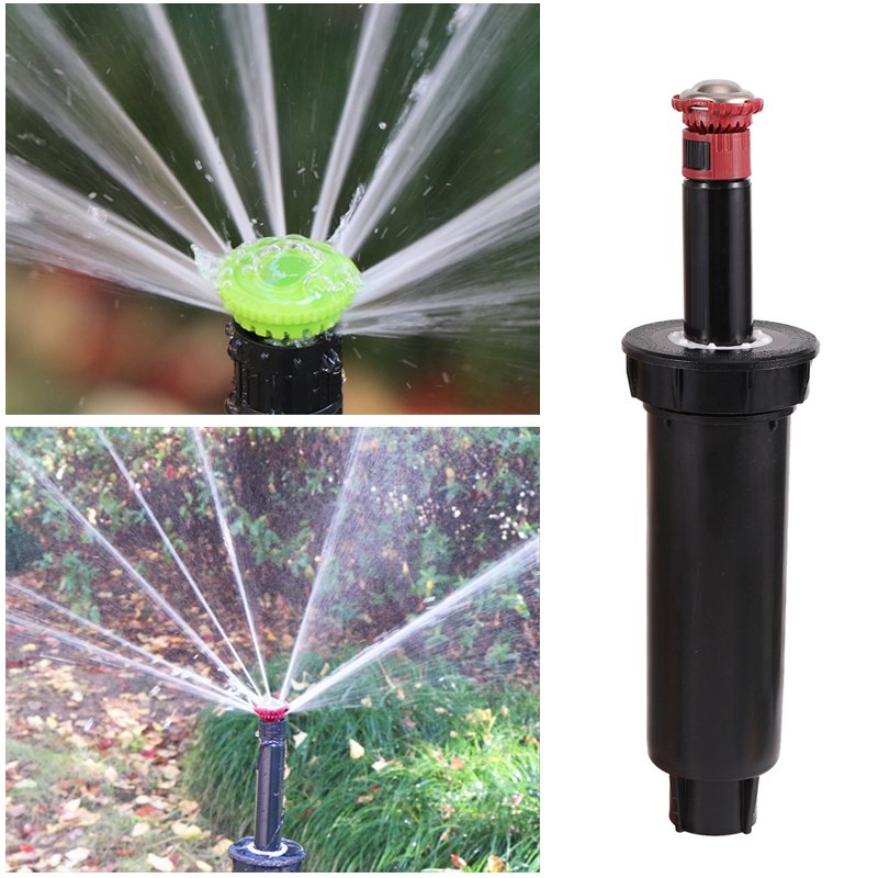 Garden Lawn Irrigation 360 Degree 1/2" Plastic buried ray sprinkler head