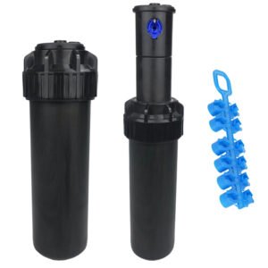 3/4 Inch Female Thread Adjustable buried rotating Sprinkler for Garden Lawn