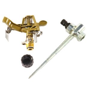 Zinc Pulsating Lawn Spike Sprinkler