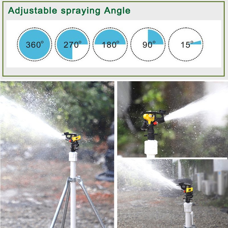 3/4″ Plastic Adjustable Impact Sprinkler