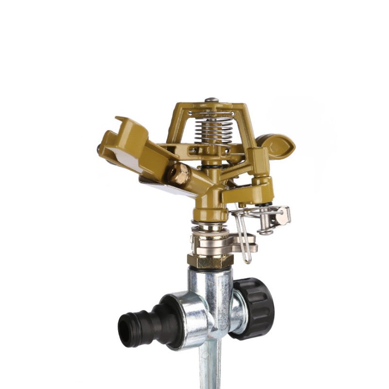 6 Zinc Pulsating Lawn Spike Sprinkler