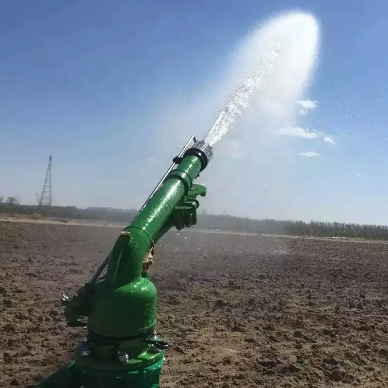 2 Inch Long Range Rotary Turbine Metal Rain Gun Agricultural Sprinkler