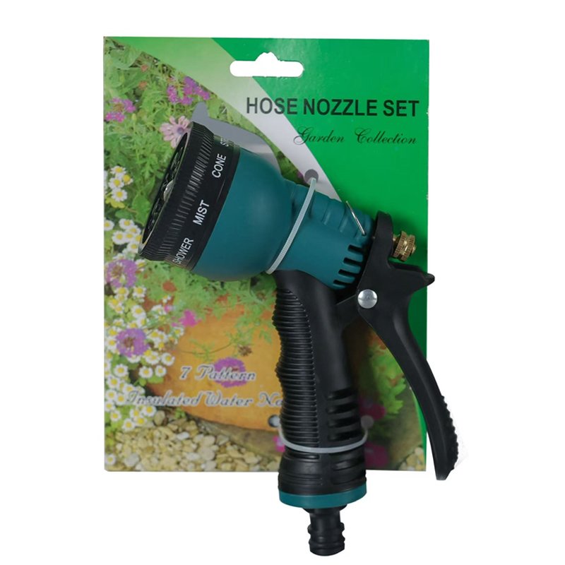 Adjustable 8 Patterns Garden Watering Spray Gun