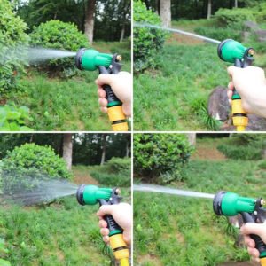 05-3 Adjustable 8 Patterns Garden Watering Spray Gun Set