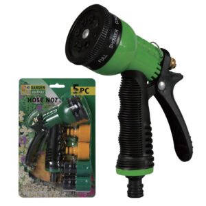 Adjustable 8 Patterns Garden Watering Spray Gun Set
