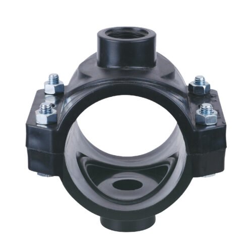 Double Clamp Saddle with Reinforcing Ring PN16