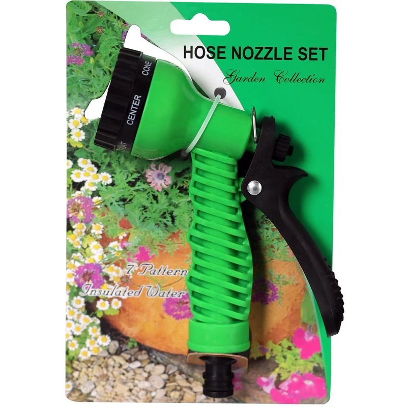 Plastic 7 Pattern Garden Water Gun
