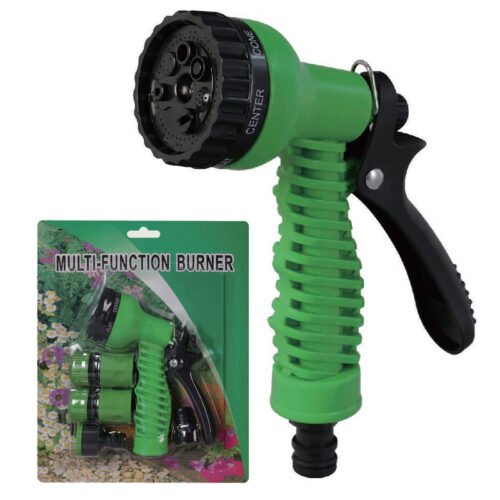 Plastic 7 Pattern Garden Water Gun Set