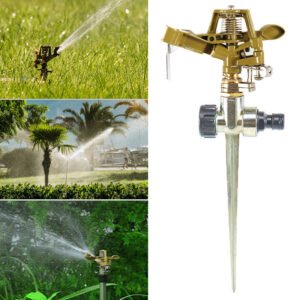 Zinc Pulsating Lawn Spike Sprinkler