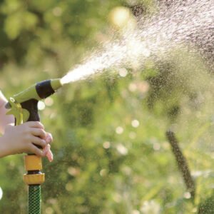 5PC Adjustable Simple Pattern Water Spray Gun Hose Set