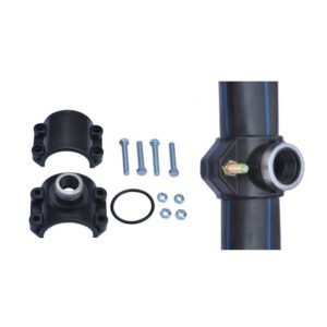 PN16 PN10 PP Compression Fitting Saddle Clamps