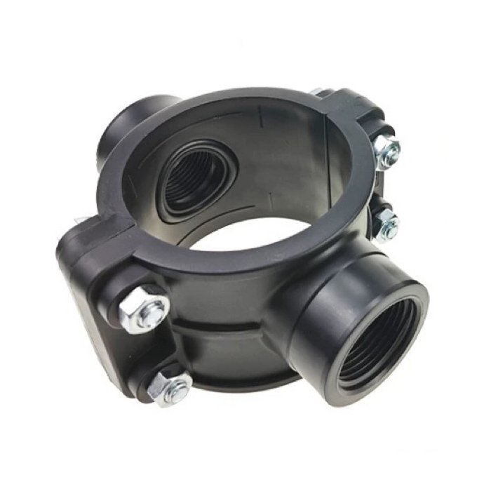 Double Clamp Saddle with Reinforcing Ring PN16