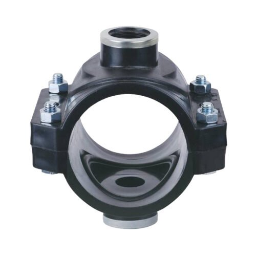Double Clamp Saddle with Reinforcing Ring PN16 for Pipe