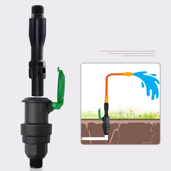Garden Irrigation 3/4" Quick Coupling intake Valve