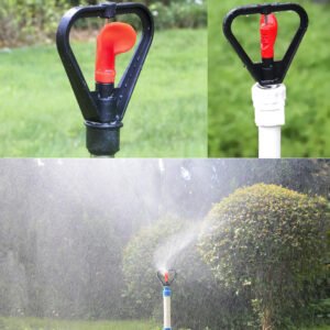 1/2" Male Plastic Butterfly Medium-Distance Irrigation Sprinkler