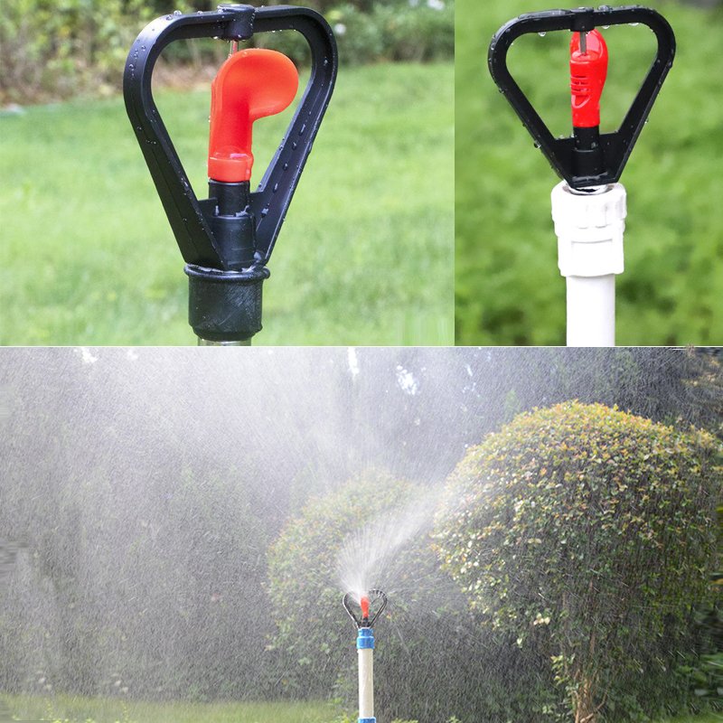 4 1/2" Male Plastic Butterfly Medium-Distance Irrigation Sprinkler