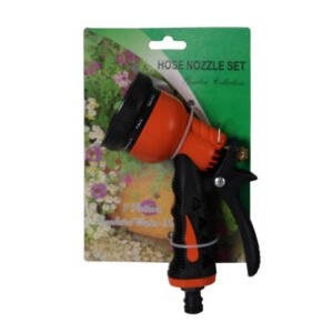 Orange 7-Patterns Car Washing Water Gun