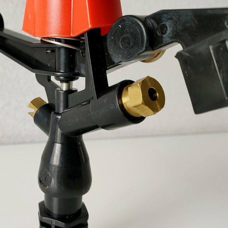 3/4" Brass Dual Nozzle Irrigation Sprinkler