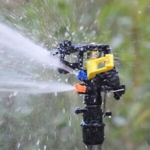 1/2" Male Thread Double Outlet Rocker Arm Garden Sprinkler