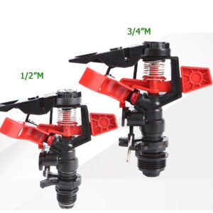 8010-1 Red Rotating Sprinkler Irrigation Sprinkler