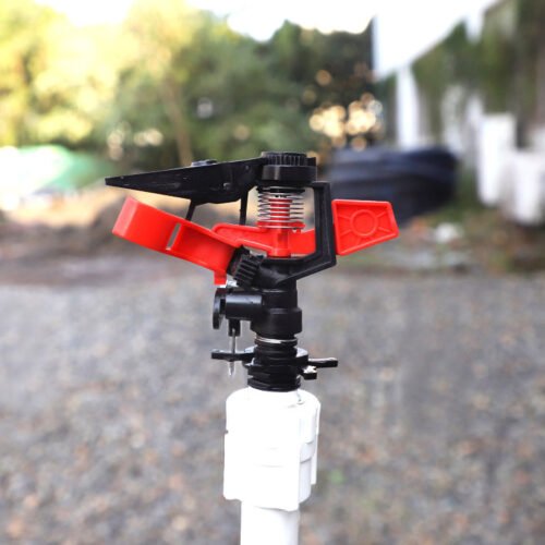 Red Rotating Sprinkler Irrigation Sprinkler
