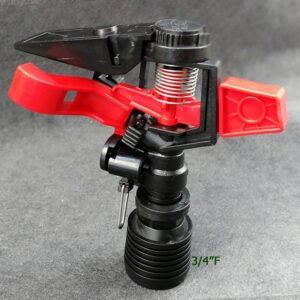 8010C Red 3/4'' Female Impact Sprinkler