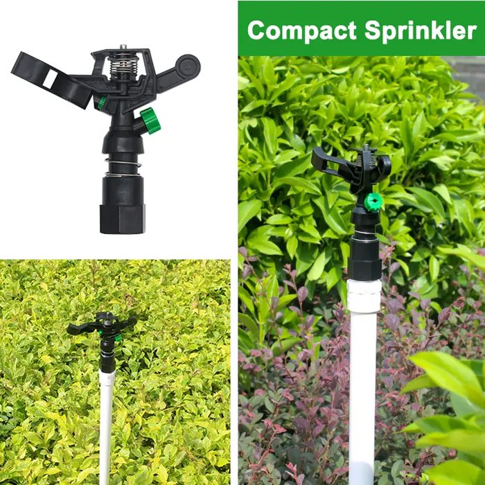 3/4" 360 Degree Plastic Irrigation Sprinkler