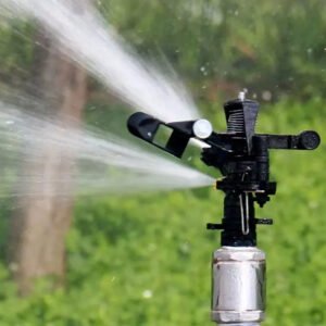 Yellow Nozzle Automatic Water Impact Sprinkler
