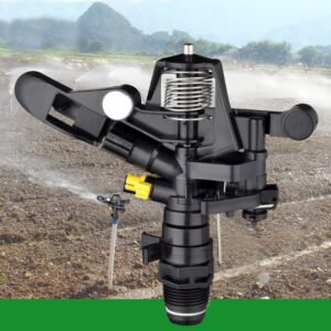 Yellow Nozzle Automatic Water Impact Sprinkler