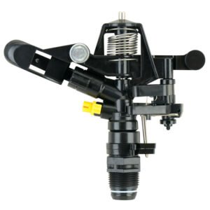 Yellow Nozzle Automatic Water Impact Sprinkler