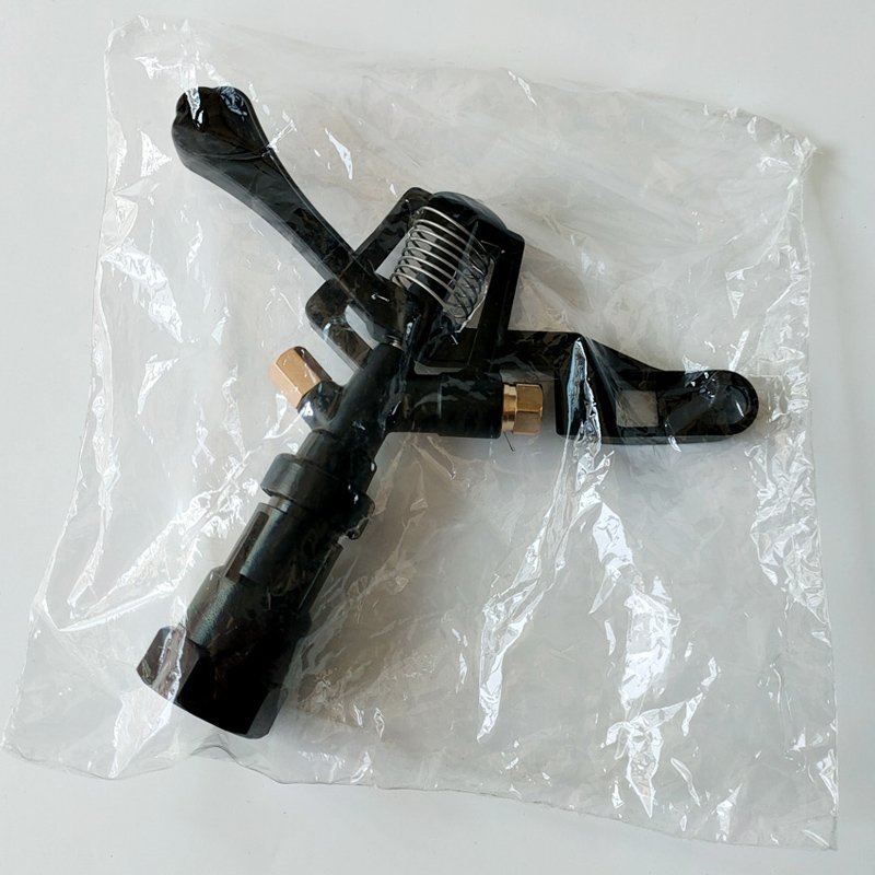 3/4'' plastic Lawn Sprinkler with aluminium nozzle