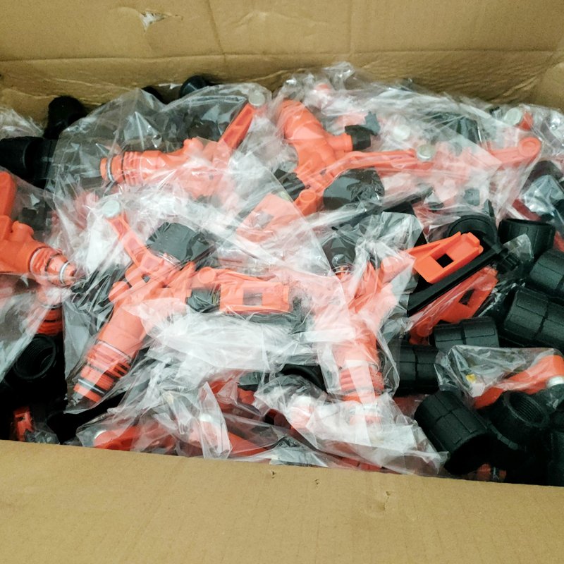 Durable Orange Farm Sprinkler 1"
