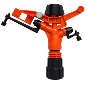 Durable Orange Farm Sprinkler 1"