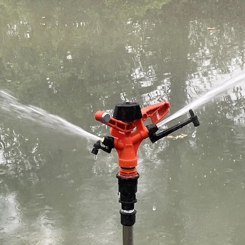 Durable Orange Farm Sprinkler 1"