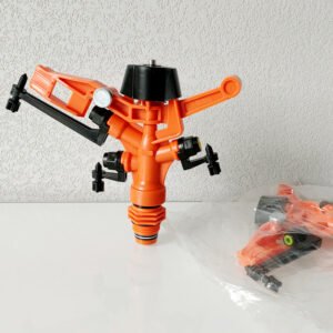 Three Nozzle Orange Irrigation Sprinkler