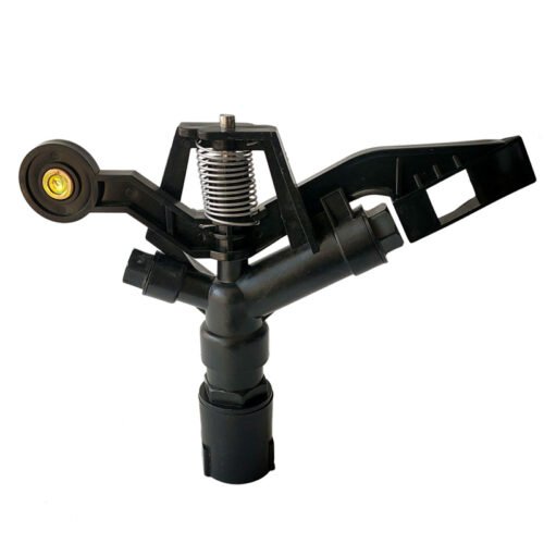Black 1" Circle Impact Garden Sprinkler